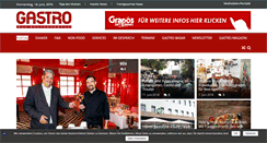 Desktop Screenshot of gastroportal.at